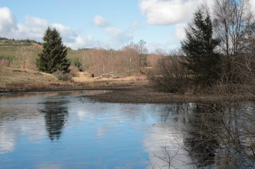the ponds on the Southern upland Way