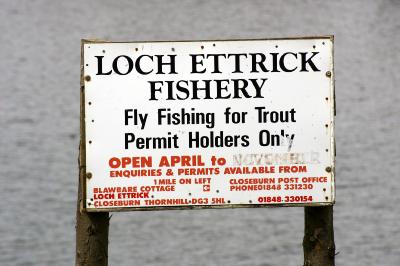 loch ettrick sign