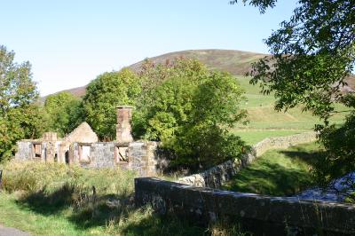 Old croft near Forest of Ae