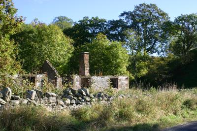 Old croft near Forest of Ae