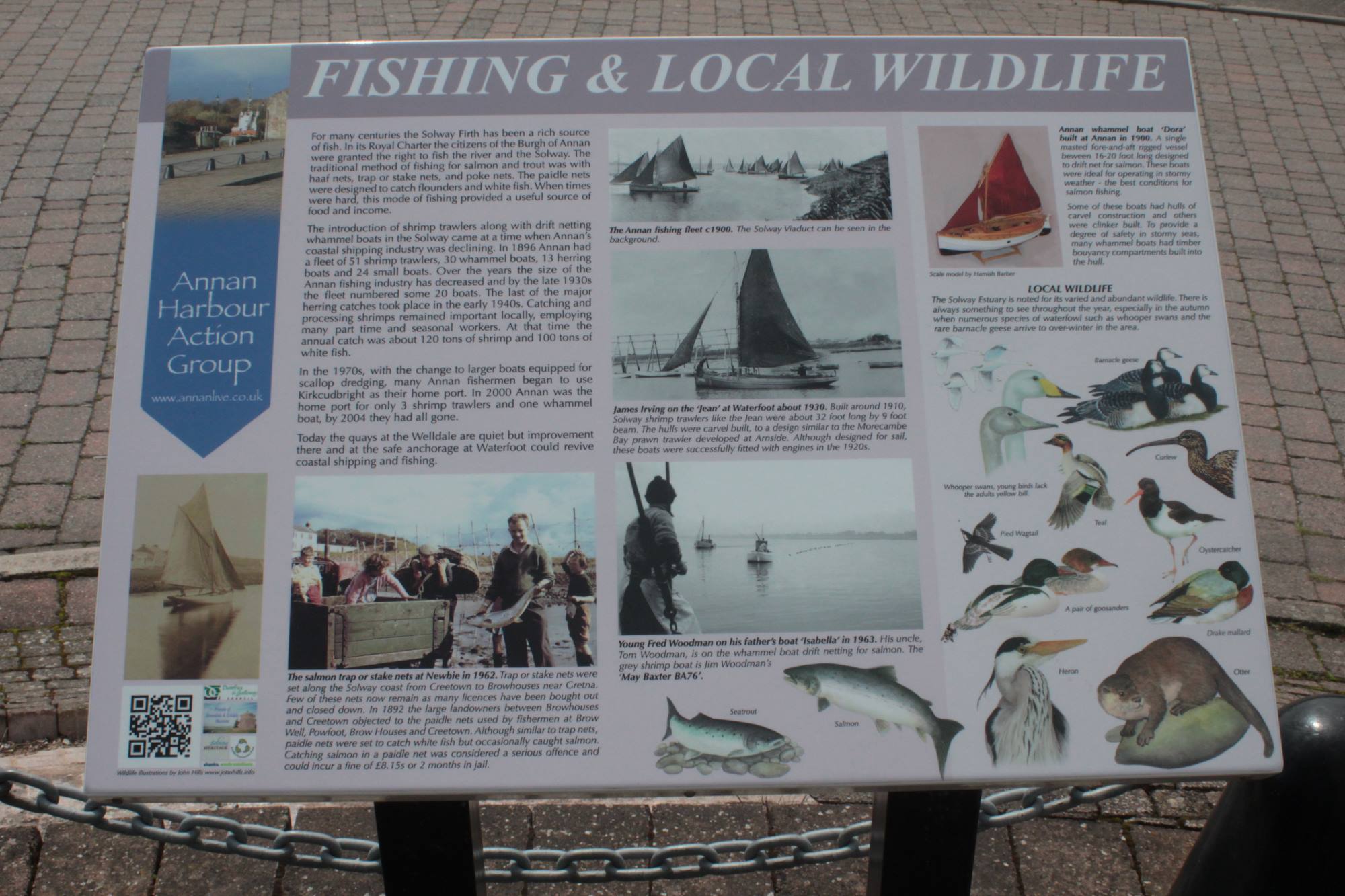 Harbour information boad