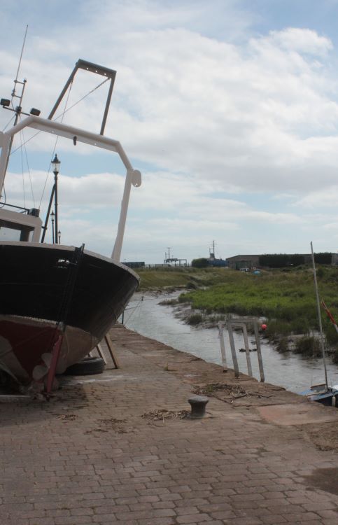 Boat on Annan Quay