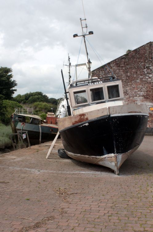 Boat on Annan Quay