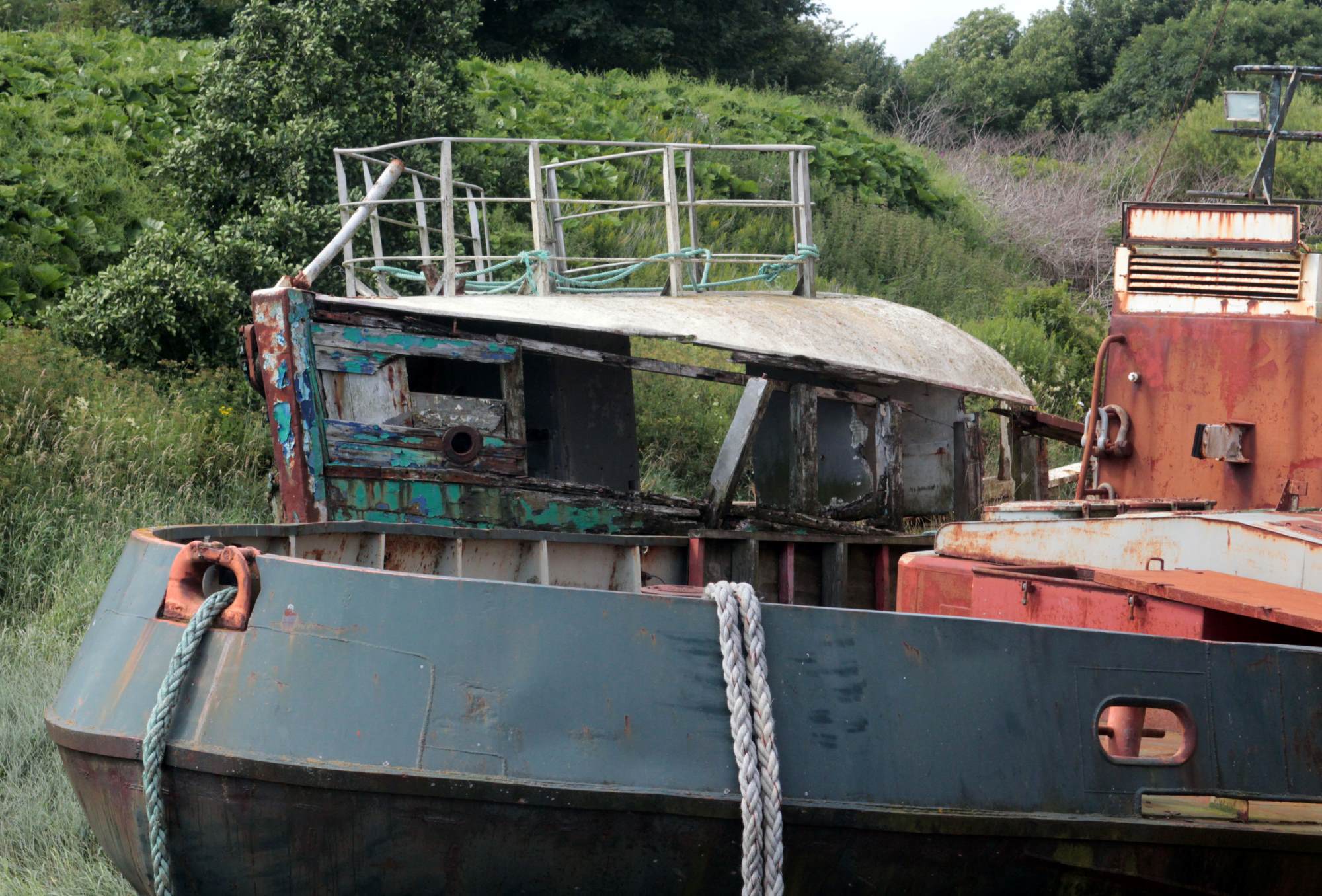 Abandoned boat