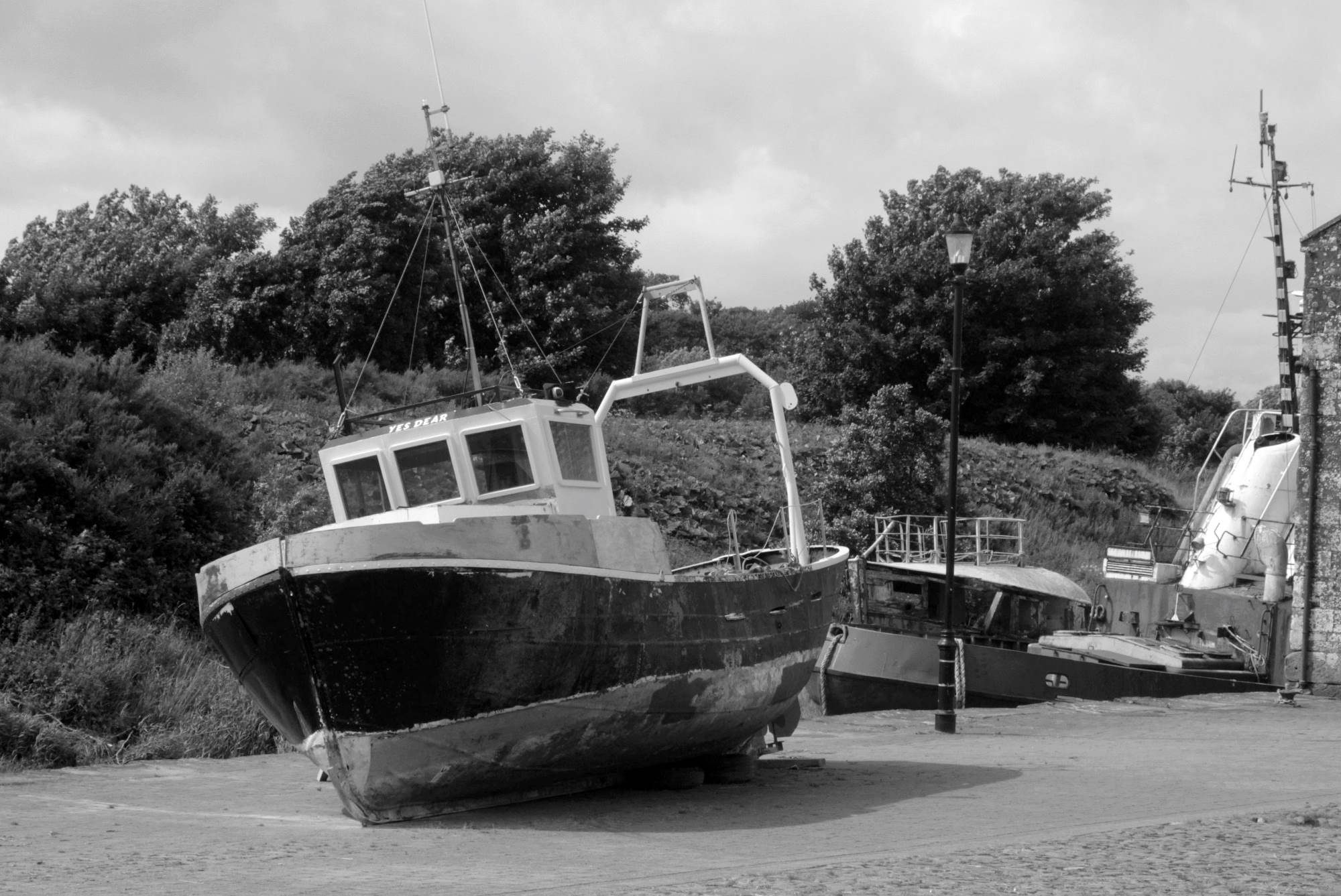 Boat on Annan Quay