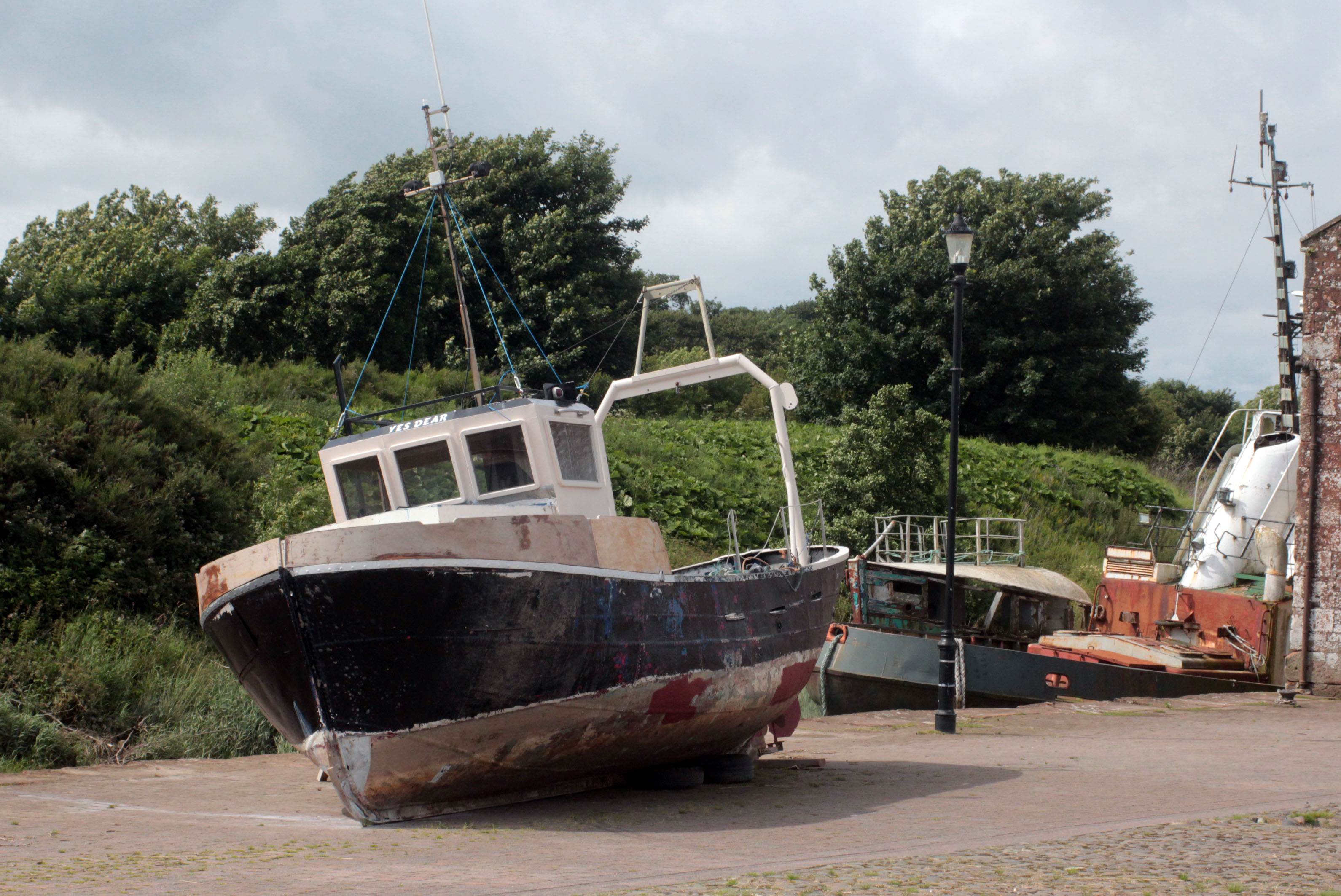 Boat on Annan Quay