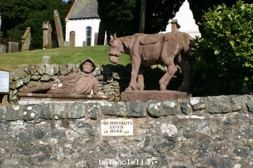 Old Mortality statue