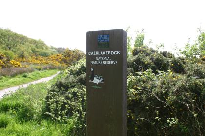 caerlaverock  reserve  signs
