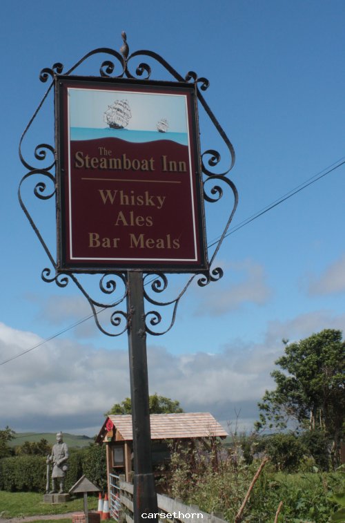 Steamboat inn sign