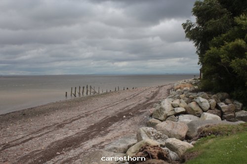 The Solway shore at Carsethorne
