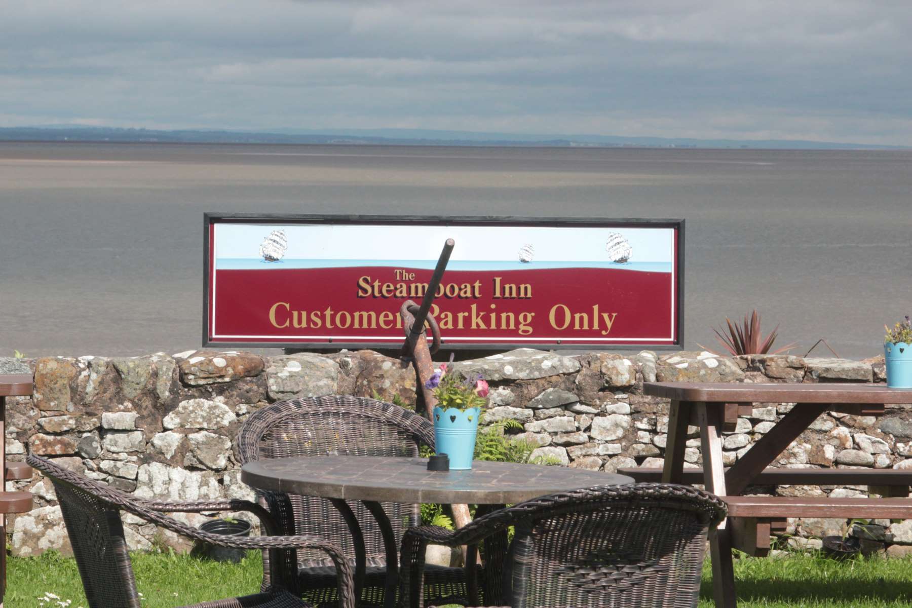 Steamboat Inn beer garden