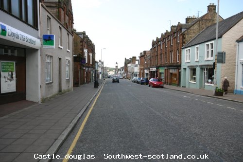 Castle Douglas high street