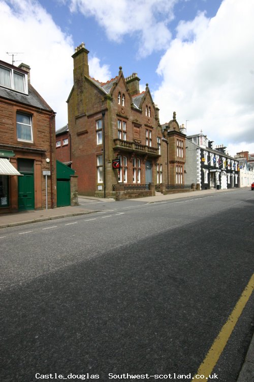 Castle Douglas high street