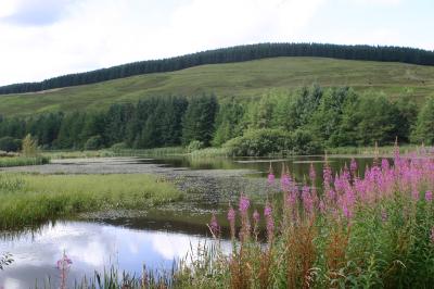 loch at castle oer