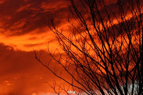 sunrise in southwest scotland  