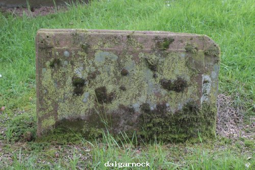 Gravestone in Dalgarnock kirk yard