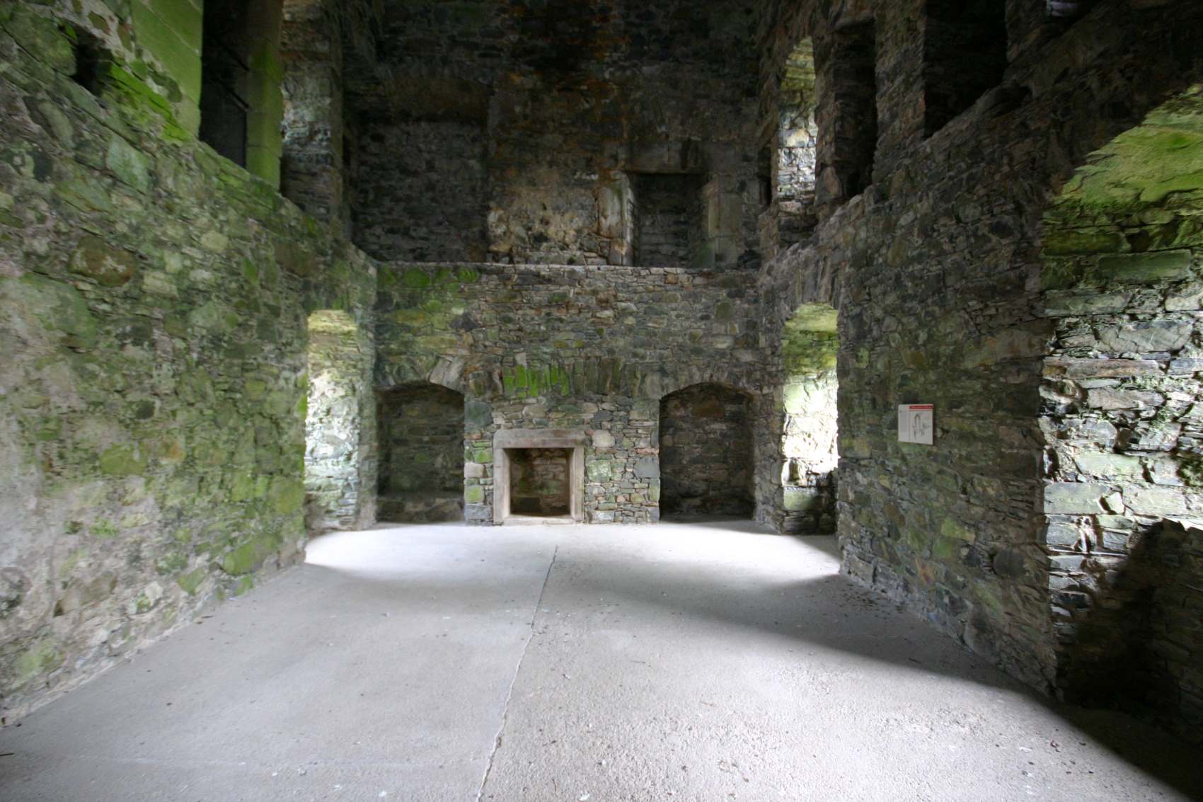 Drumcoltran tower interior