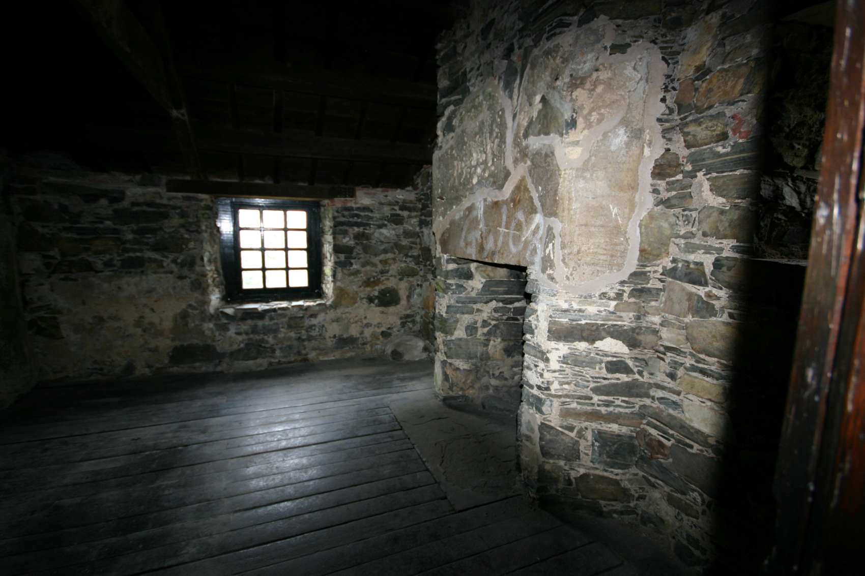 Drumcoltran tower interior