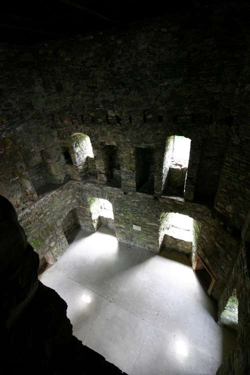 Drumcoltran tower interior