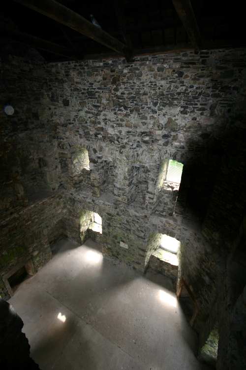 Drumcoltran tower interior