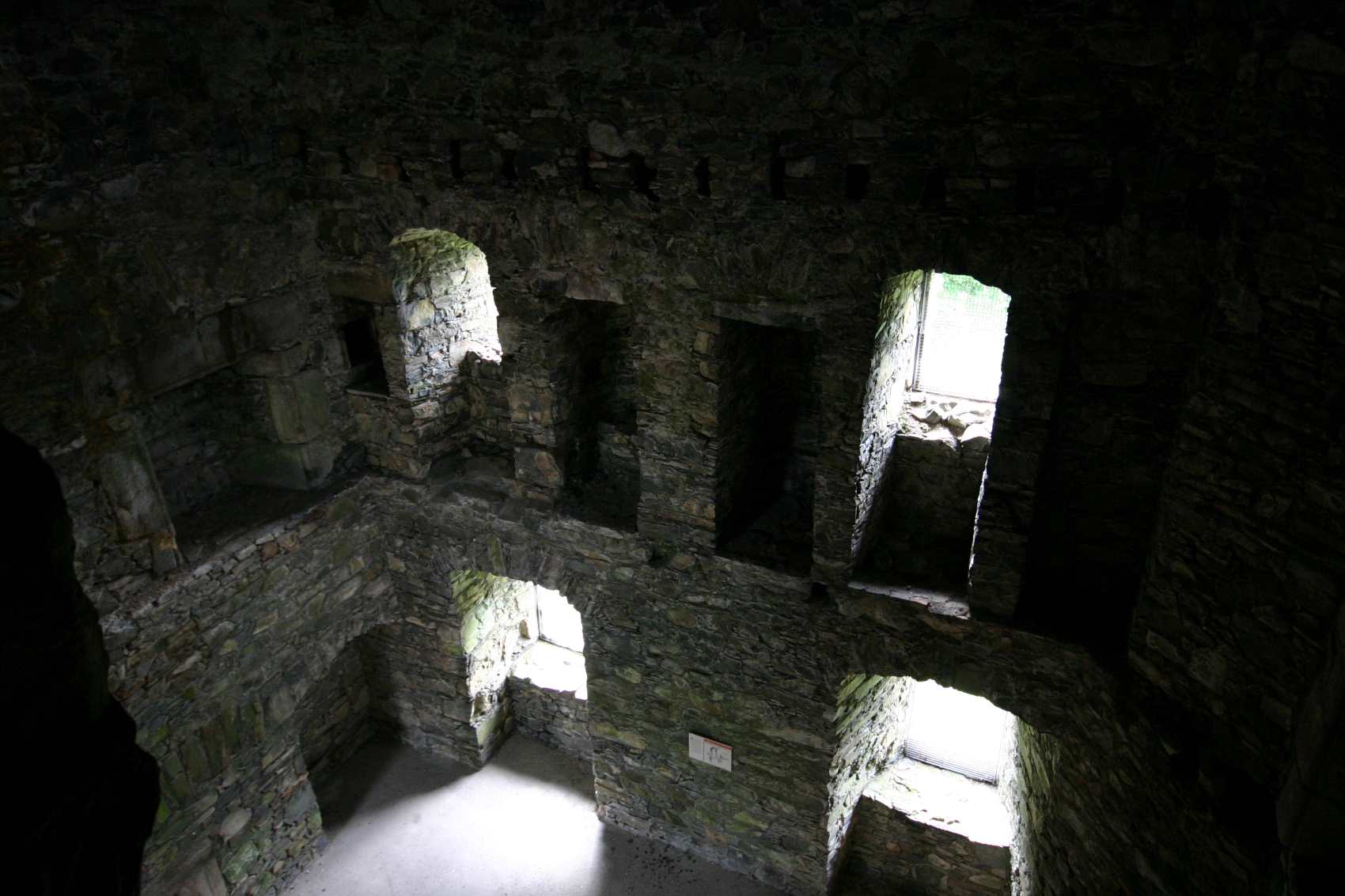 Drumcoltran tower interior