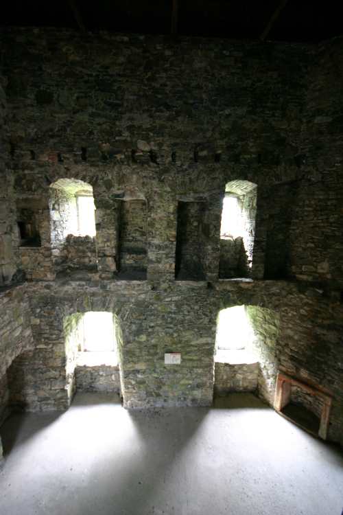 Drumcoltran tower interior