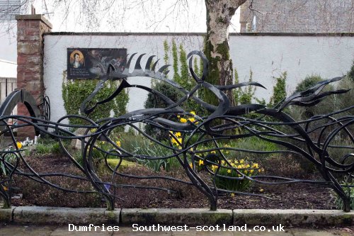 Burns Garden At Globe Inn