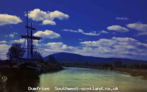 Criffel from kingholm quay