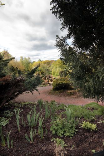 The gardens in The Crighton