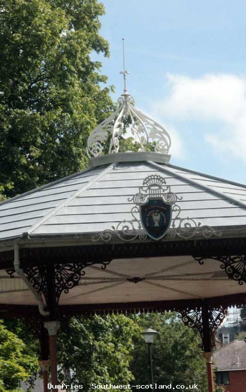 Band stand roof