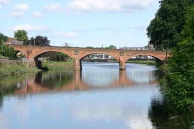 The River Nith at Dumfries