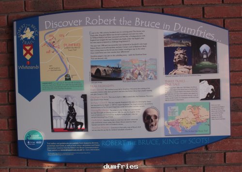 Plaque at Tourist information office