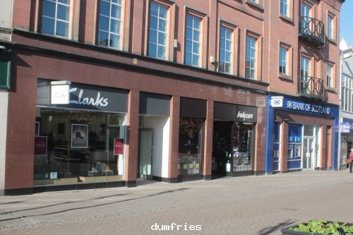 Dumfries high street