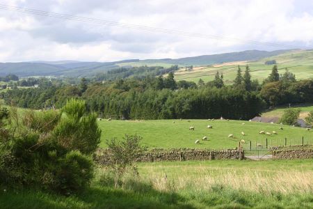view over Dunscore