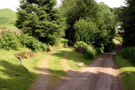 An Access road over a ford