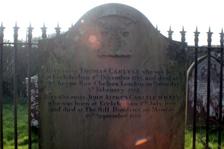 John & Thomas Carlyle gravestone