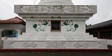 Ornaments on The Victory Stupa