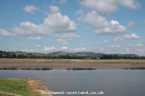 View across The Nith at Glencaple