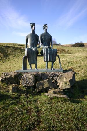 Sculptures at Glenkiln