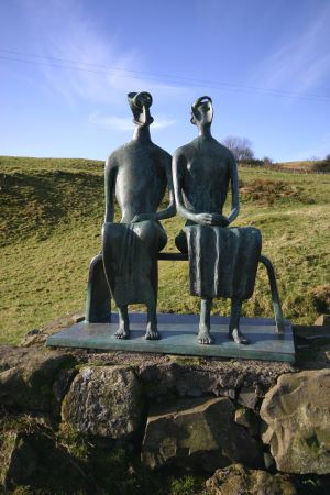 Sculptures at Glenkiln