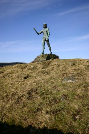 Sculptures at Glenkiln