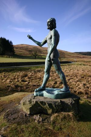 Sculptures at Glenkiln
