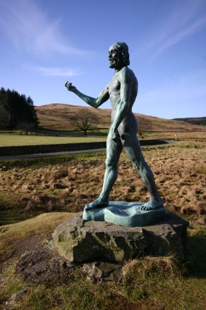 Sculptures at Glenkiln
