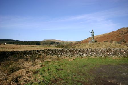 Sculptures at Glenkiln
