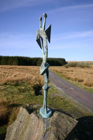 Sculptures at Glenkiln