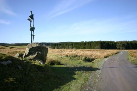 Sculptures at Glenkiln