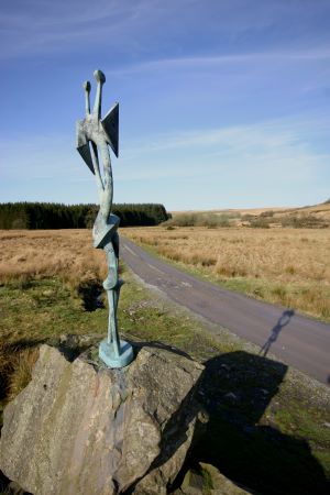 Sculptures at Glenkiln