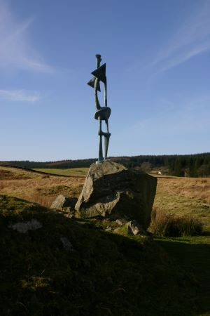 Sculptures at Glenkiln
