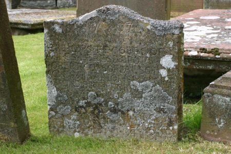 Gravestone at Balmaclellan & kells New Galloway 