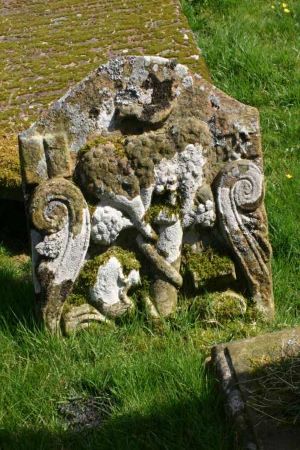 Gravestone at Balmaclellan & kells New Galloway 